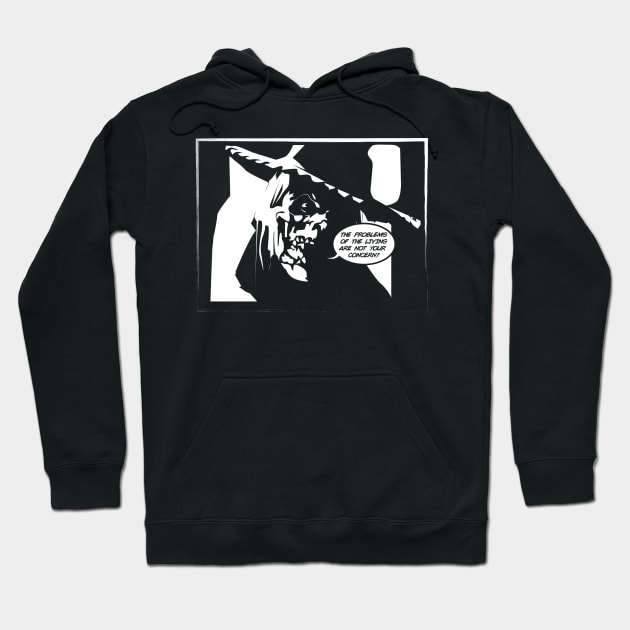 Skull Cowboy Crow Outtake Hoodie by Gimmickbydesign